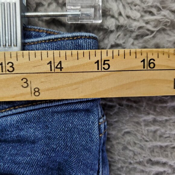 Loft Jeans Womens Size 6 Blue Curvy Skinny Stretch Denim - Picture 6 of 12